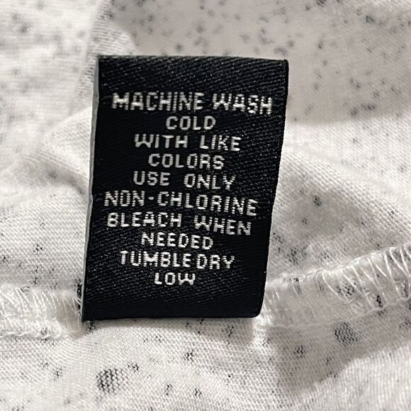 New York Shirt Men Medium White Gold Dalmatian Splatter NYC Upstanders Slim Fit - Picture 7 of 9